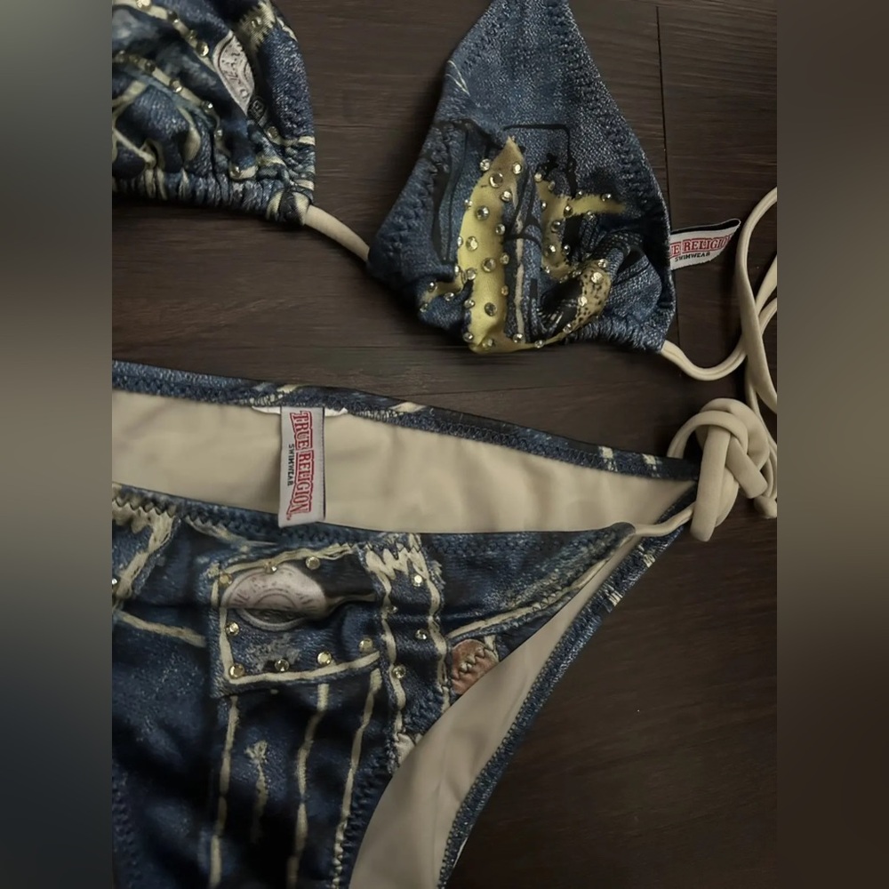 True Religion bra swim top